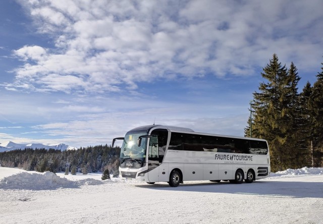 By bus