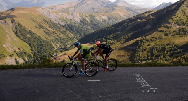 Sur la route des grands cols