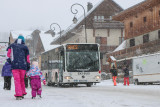 navette sybelle dans le village