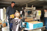 Visite fabrication du miel