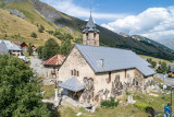 Eglise Saint Saturnin vue du ciel