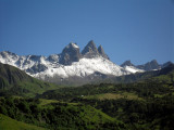 Vue sur les Aiguilles d'Arves