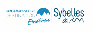 Aperçu des logos des Sybelles et de l'OT de Saint Jean d'Arves