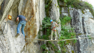via ferrata saint sorlin