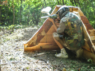 Joueur de paintball