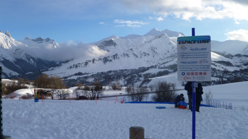 Espace Luge Grand Ours hameau de La chal