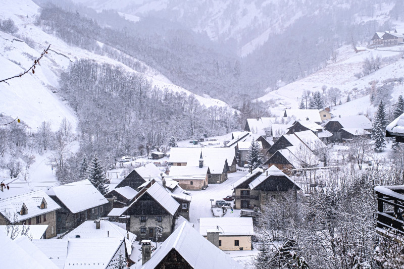 Les Chambons en hiver