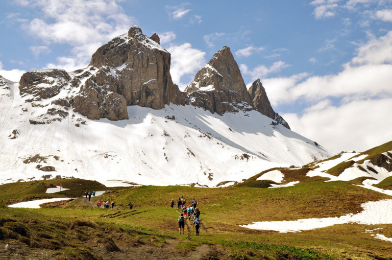 Au pied des Aiguilles d'Arves Au pied des Aiguilles d'Arves