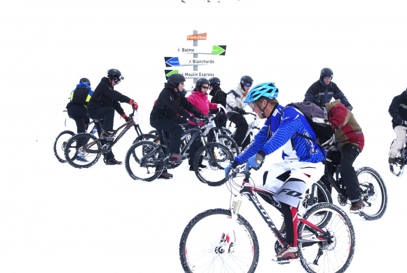 VTT sur neige VTT sur neige