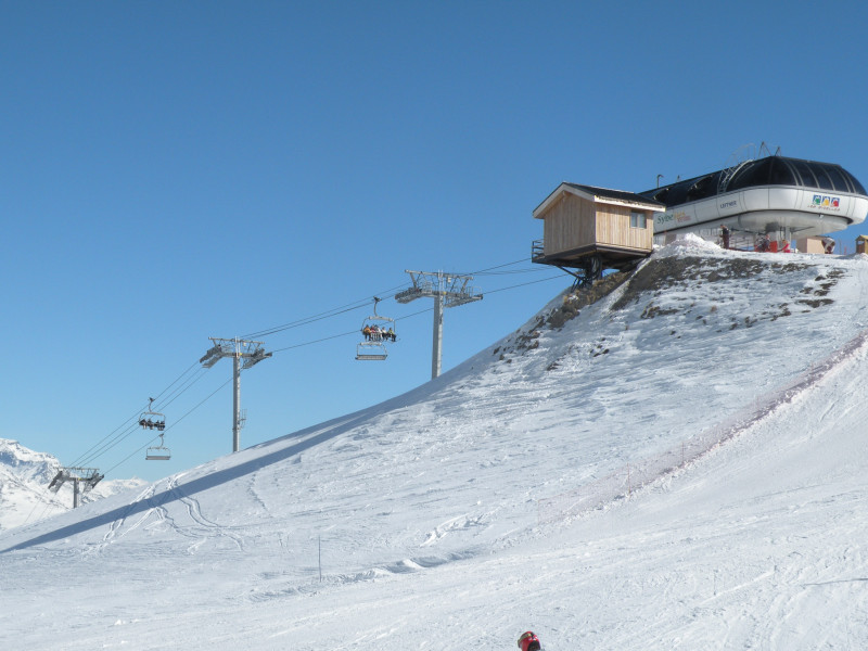 Sommet du télésiège Sybelles Express - Le Corbier