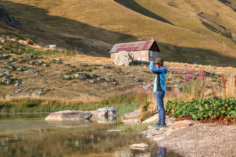Pêche au lac Laitelet