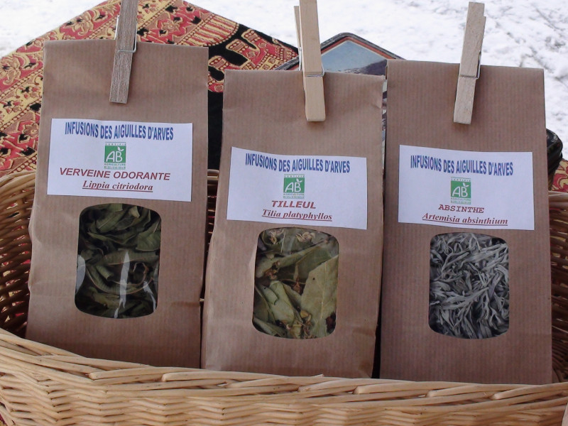 Sachets de plantes