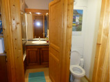 Bathroom and separated toilets