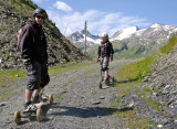 Montainboard en montagne