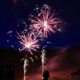Feu d'artifice du 14 juillet - © Office de Tourisme de Saint Jean d'Arves Les Sybelles Feu d'artifice du 14 juillet
