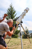 Observation au télescope