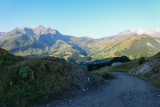 Petit déjeuner face aux Aiguilles