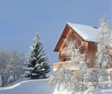 Chalet en hiver Chalet en hiver