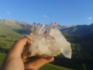 chasse aux cristaux