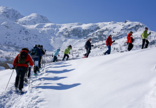 Snowshoes output: Discovery of the valley
