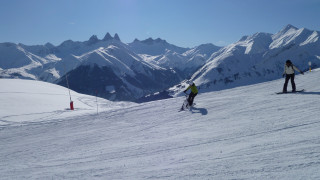 Snowscoot à Saint Jean d'Arves