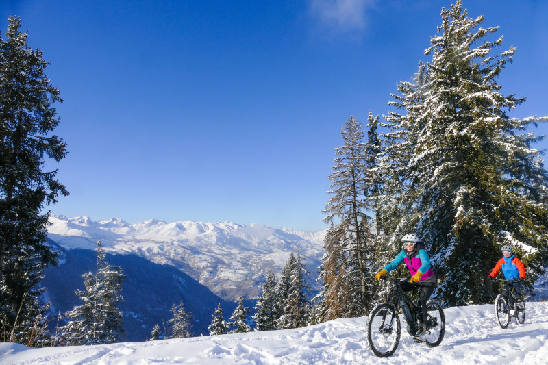VTT électrique sur neige