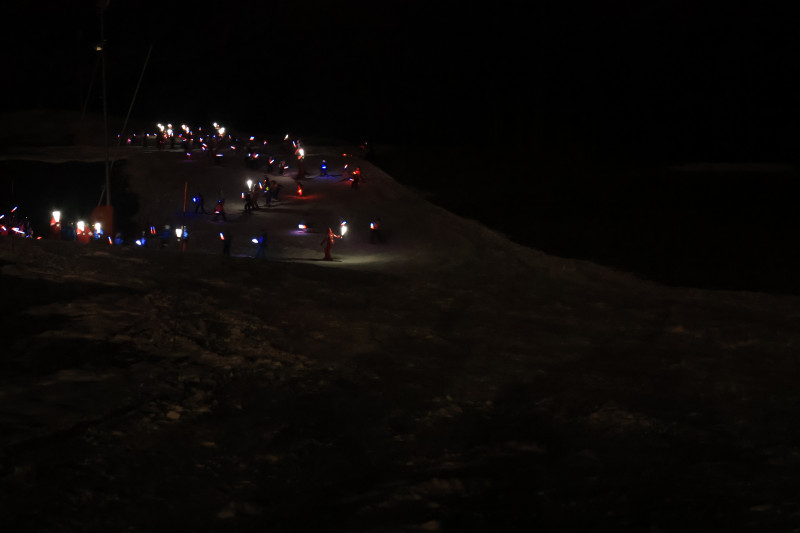 Descente aux flambeaux Descente aux flambeaux