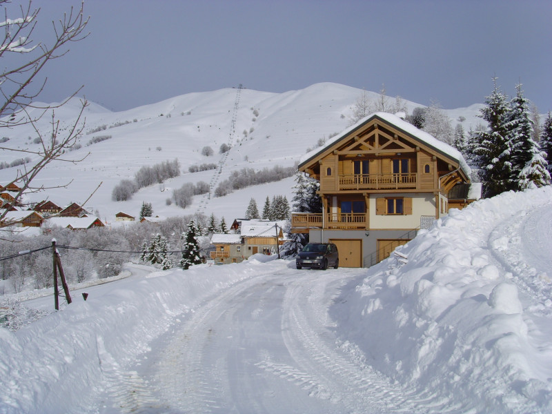 Chalet sous le Collet - vue La Chal Chalet sous le Collet - vue La Chal