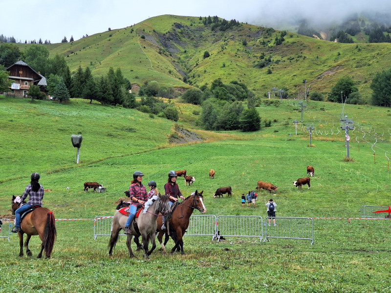 Randonnée à cheval  - Les cavaliers des Arves_Saint-Jean-d'Arves