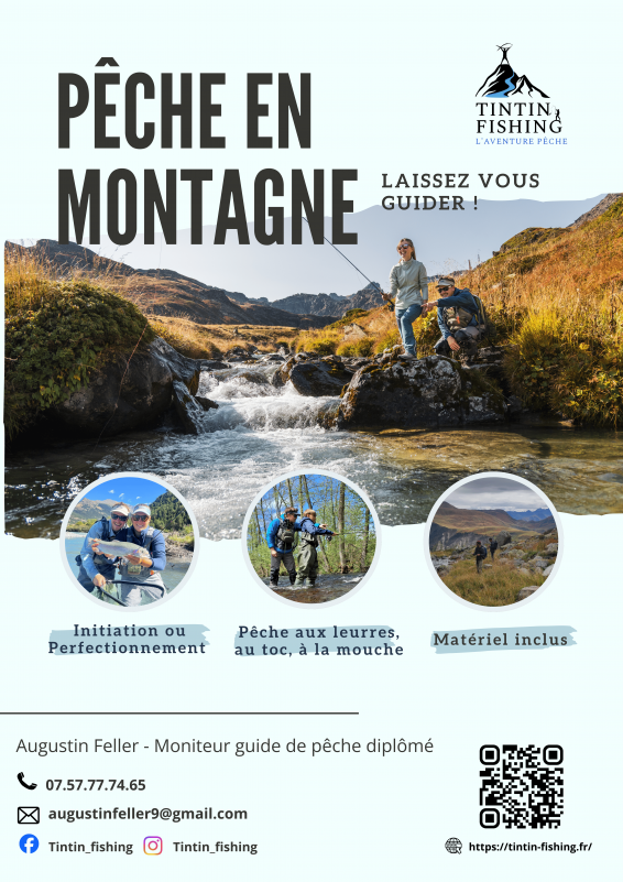 Pêche en montagne tous niveaux avec un moniteur guide Pêche en montagne tous niveaux avec un moniteur guide