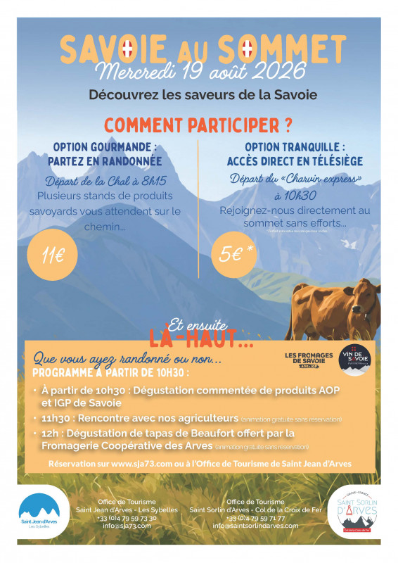 Affiche Savoie au Sommet Affiche Savoie au Sommet