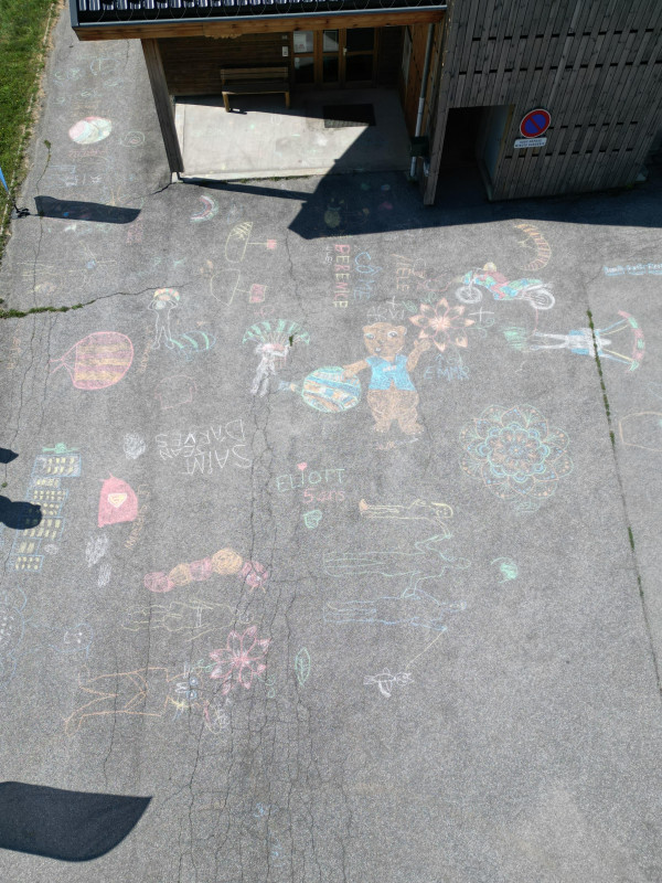 Dessins à la craie